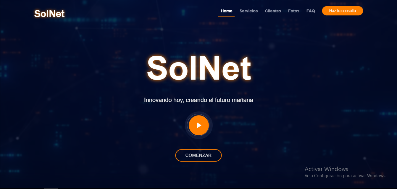 Foto del proyecto SolNet Web